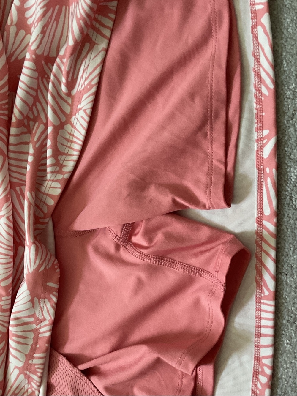 Tommy Bahama Pink and White Floral-Print Golf Skort - Picture 4 of 4